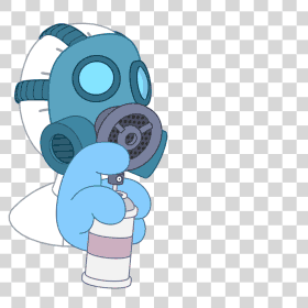 gas mask